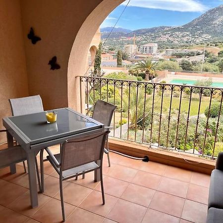 Joli Studio Tout Confort Proche Toutes Commodites Dans Residence Calme L'Ile-Rousse  Bagian luar foto